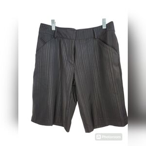 Nike Golf Womens Shorts Black Cargo Straight Stretch Size 4